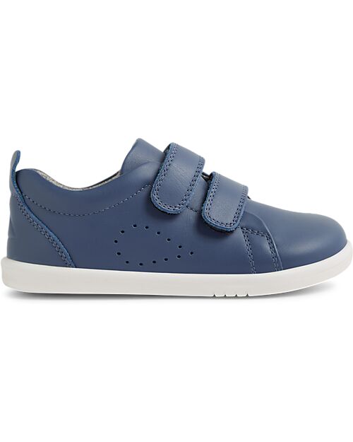 Bobux I Walk Grass Court Shoes - Vintage Indigo - Premium Leather - Advanced Walkers Shoes