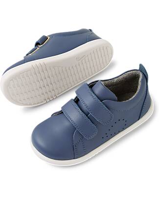 Bobux I Walk Grass Court Shoes - Vintage Indigo - Premium Leather - Advanced Walkers Shoes
