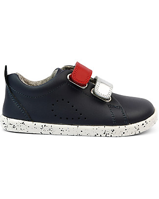 Bobux I-Walk Grass Court Switch - Navy - Interchangeable Straps! Shoes