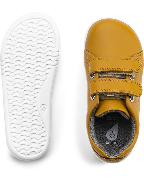 Bobux I Walk Grass Court Switch Shoe - Butterscotch - Interchangeable Straps Sneakers