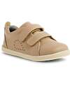 Bobux I Walk Grass Court - Warm Taupe - Premium Leather - Advanced Walkers Shoes