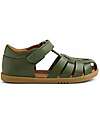 Bobux I Walk Harbor Sandals - Bronze Green - Premium Leather - Advanced Walkers Shoes