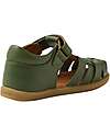 Bobux I Walk Harbor Sandals - Bronze Green - Premium Leather - Advanced Walkers Shoes