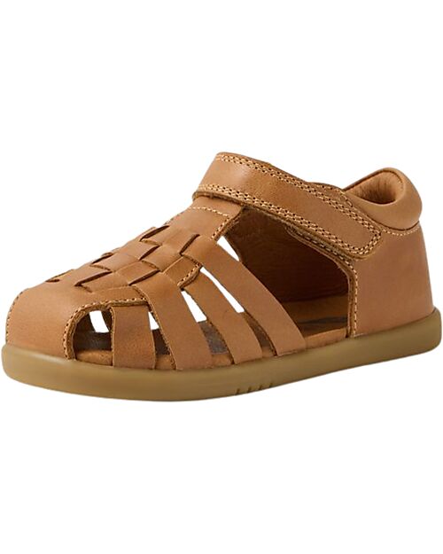 Bobux I Walk Harbor Sandals - Caramel - Premium Leather - Advanced Walkers Sandals