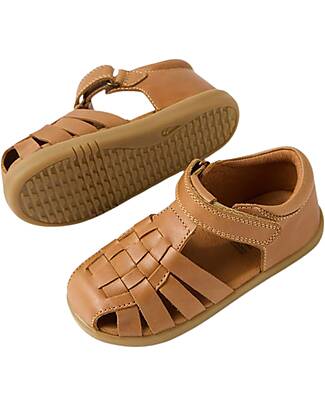 Bobux I Walk Harbor Sandals - Caramel - Premium Leather - Advanced Walkers Sandals