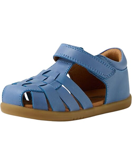 Bobux I Walk Harbor Sandals - Coronet Blue - Premium Leather - Advanced Walkers Sandals