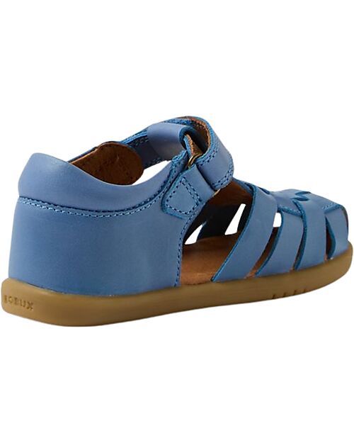 Bobux I Walk Harbor Sandals - Coronet Blue - Premium Leather - Advanced Walkers Sandals