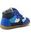 Bobux I Walk Harley Shoes - Dazzling Blue and White - Premium Leather - Advanced Walkers Shoes