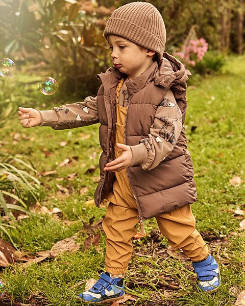 Bobux I Walk Harley Shoes - Dazzling Blue and White - Premium Leather - Advanced Walkers Shoes