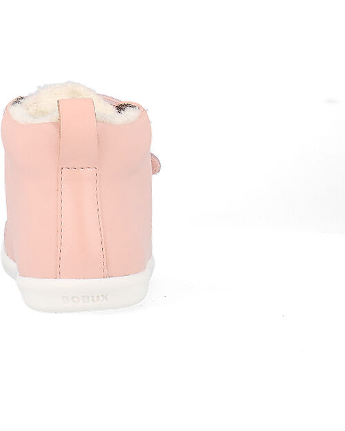 Bobux I Walk Hi Court Shoe Artic - Seashell - Expert Walkers Shoes