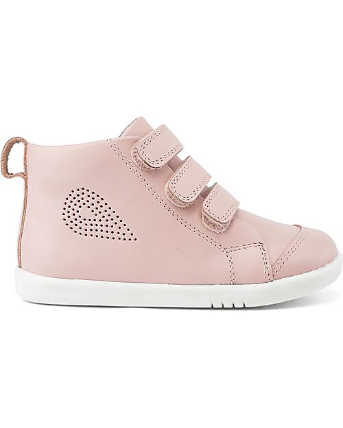 Bobux I Walk Hi Court Shoe - Seashell - Super Flexible Sole! Shoes