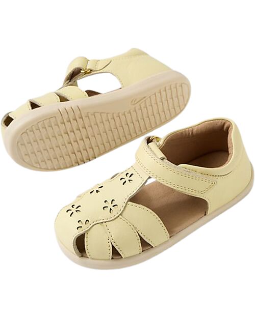 Bobux I Walk Holly Sandals - Wax Yellow - Premium Leather - Advanced Walkers Sandals