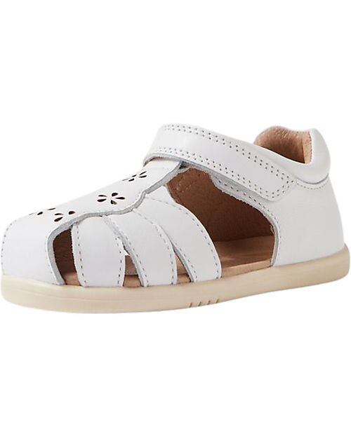 Bobux I Walk Holly Sandals - White - Premium Leather - Advanced Walkers Sandals