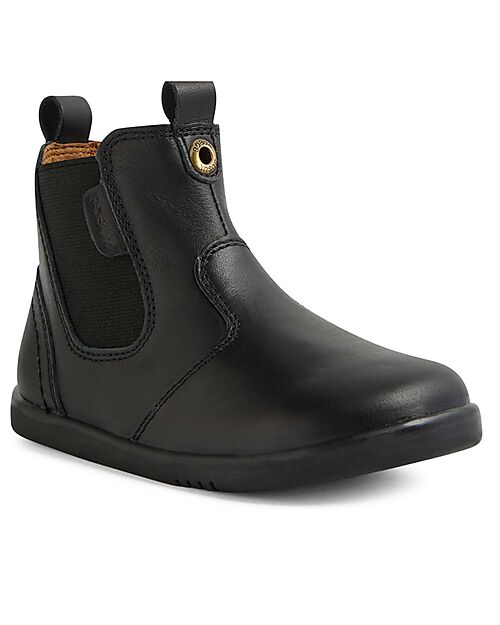 Bobux I Walk Jodhpur - Black - Black Sole - Advanced Walkers Shoes