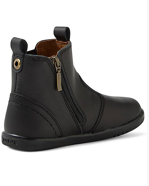 Bobux I Walk Jodhpur - Black - Black Sole - Advanced Walkers Shoes