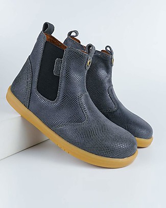 Bobux I Walk Jodhpur Boots - Charcoal Kaa - Comfort and Style! Shoes
