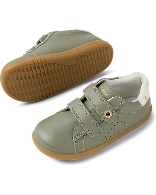 Bobux I Walk Maverick Shoe - Vetiver - Premium Leather - Advanced Walkers Shoes