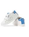 Bobux I Walk Maverick Shoes - White and Azure - Premium Leather - Advanced Walkers Shoes