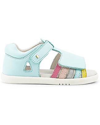 Bobux I-Walk Mirror Sandal - Mist/Dusk Pearl Rainbow - Quickdry Leather Sandals