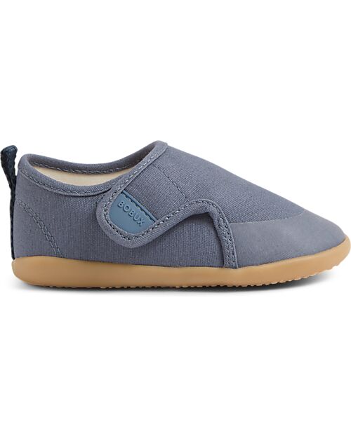 Bobux I Walk Nook Shoes - Vintage Indigo - Soft and Flexible Indoor Shoes Shoes