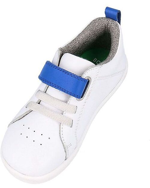 Bobux I Walk Pace Shoes - Optical White and Orchid Shoes