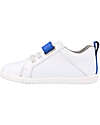 Bobux I Walk Pace Shoes - Optical White and Orchid Shoes