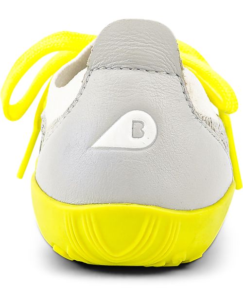 Bobux I-Walk Play Knit Shoe - Grey/White - Stretchy Knitted Midsection! Shoes