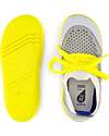 Bobux I-Walk Play Knit Shoe - Grey/White - Stretchy Knitted Midsection! Shoes