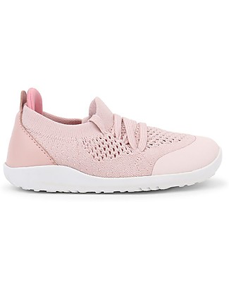 Bobux I-Walk Play Knit Shoe - Seashell - Stretchy Knitted Midsection! Shoes