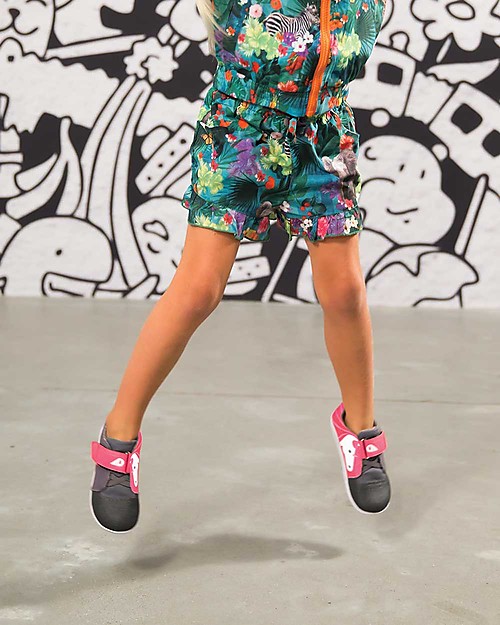 Bobux I-Walk Play Shoe, Blaze Unicorn Fuchsia - Super flexible sole! Shoes