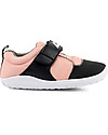 Bobux I-Walk Play Shoe, Blaze Zebra Pink/Grey - Super flexible sole! Shoes