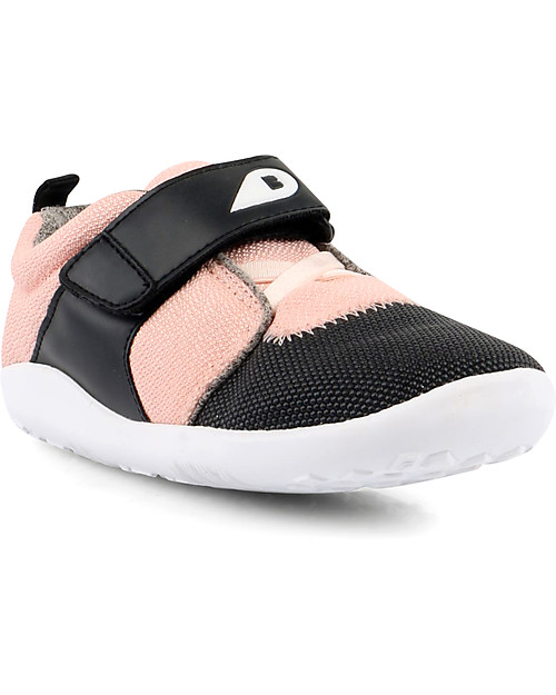 Bobux I-Walk Play Shoe, Blaze Zebra Pink/Grey - Super flexible sole! Shoes