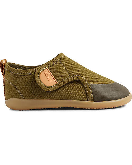 Bobux I Walk Pure Nook Indoor Shoe - Dried Herb - Perfect Slippers at Home or at School Slippers