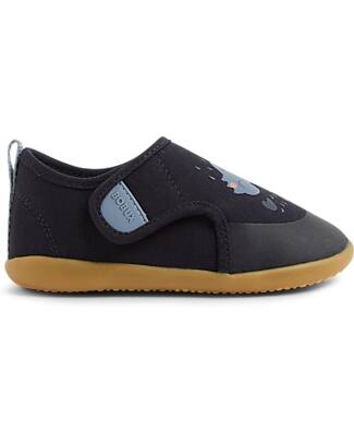 Bobux I Walk Pure Nook Indoor Shoe - Howl - Navy - Perfect Slippers at Home or at School Slippers