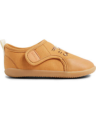Bobux I Walk Pure Nook Indoor Shoe - Leo - Oak Buff - Perfect Slippers at Home or at School Slippers