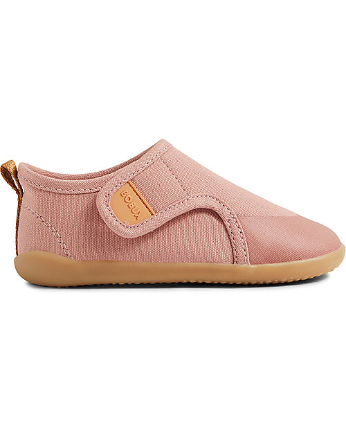 Bobux I Walk Pure Nook Indoor Shoe - Rose Clay - Perfect Slippers at Home or at School Slippers