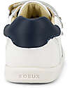 Bobux I Walk Riley Shoe - White and Navy - Expert Walkers Sneakers