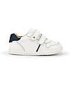 Bobux I Walk Riley Shoe - White and Navy - Expert Walkers Sneakers