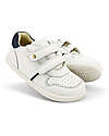 Bobux I Walk Riley Shoe - White and Navy - Expert Walkers Sneakers