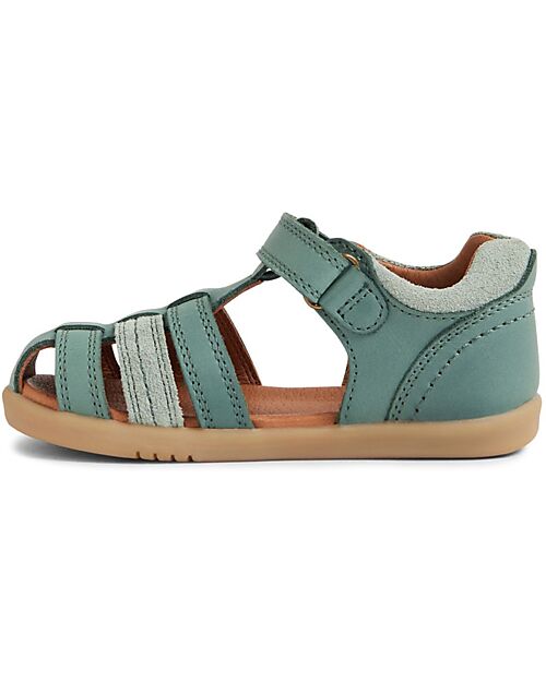 Bobux I-Walk Roam Sandal - Iceberg Green - Super flexible sole! Sandals