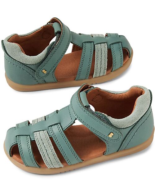 Bobux I-Walk Roam Sandal - Iceberg Green - Super flexible sole! Sandals