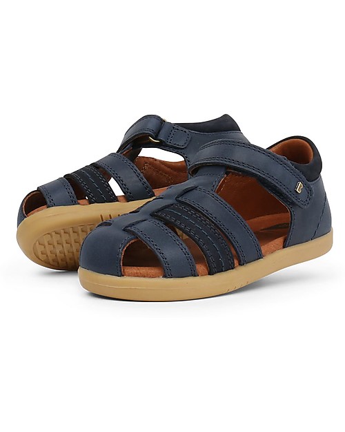 Bobux I-Walk Roam Sandal - Navy Blue - Super flexible sole Sandals