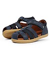 Bobux I-Walk Roam Sandal - Navy Blue - Super flexible sole Sandals