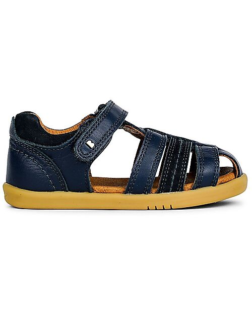 Bobux I-Walk Roam Sandal - Navy Blue - Super flexible sole Sandals