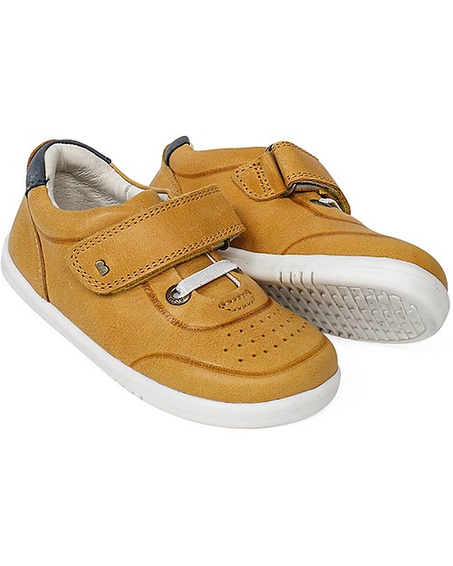 Bobux I-Walk Ryder - Chartreuse/Navy - Super flexible sole! Shoes