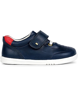 Bobux I-Walk Ryder - Navy/Red - Super flexible sole! Shoes