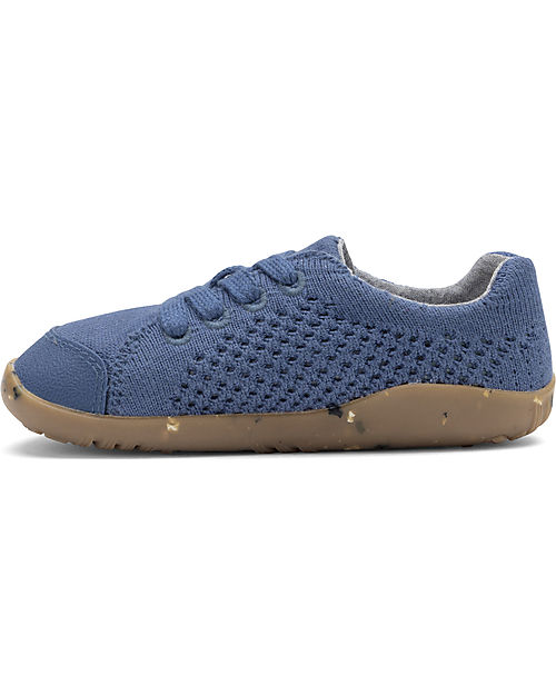 Bobux I Walk Seedling II Shoe - Indigo Blue - Expert Walkers - with Reinforced Toe Shoes