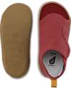 Bobux I Walk Shoe - Chilli - Organic Cotton - Perfect Slippers at Home or in Kindergarten! Slippers