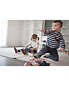 Bobux I Walk Shoe - Chilli - Organic Cotton - Perfect Slippers at Home or in Kindergarten! Slippers