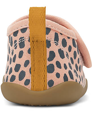 Bobux I Walk Shoe - Dusk Dalmation - Organic Cotton - Perfect Slippers at Home or in Kindergarten! Slippers